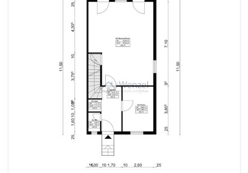 Grundriss Erdgeschoss