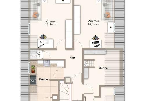 Grundriss Dachgeschoss