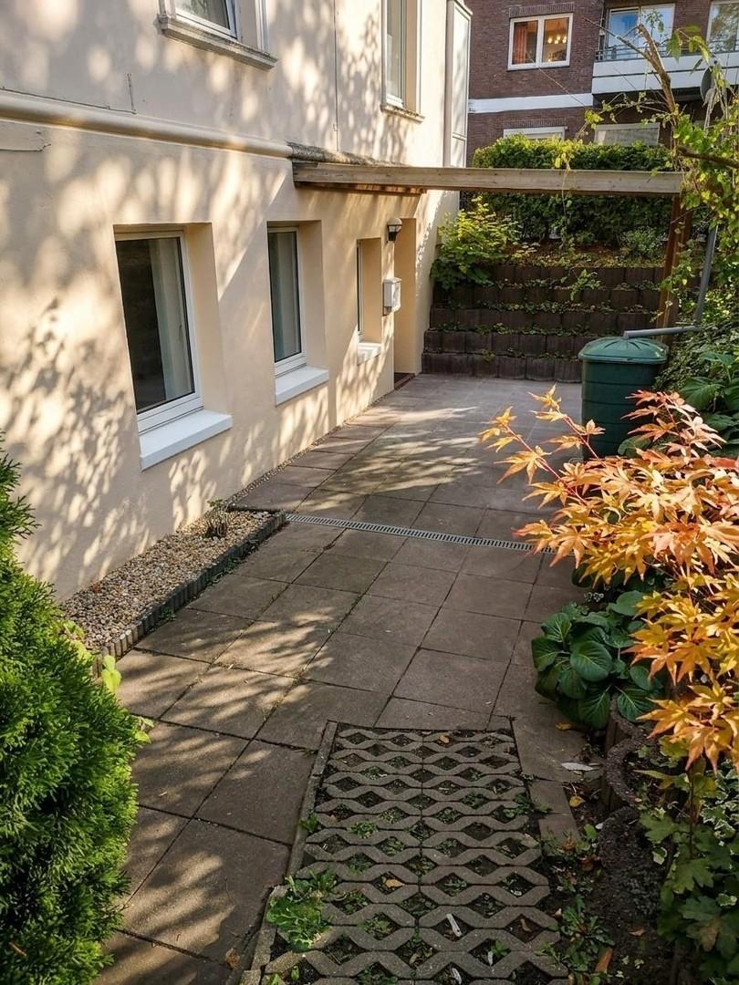 Terrasse Souterrainwohnung