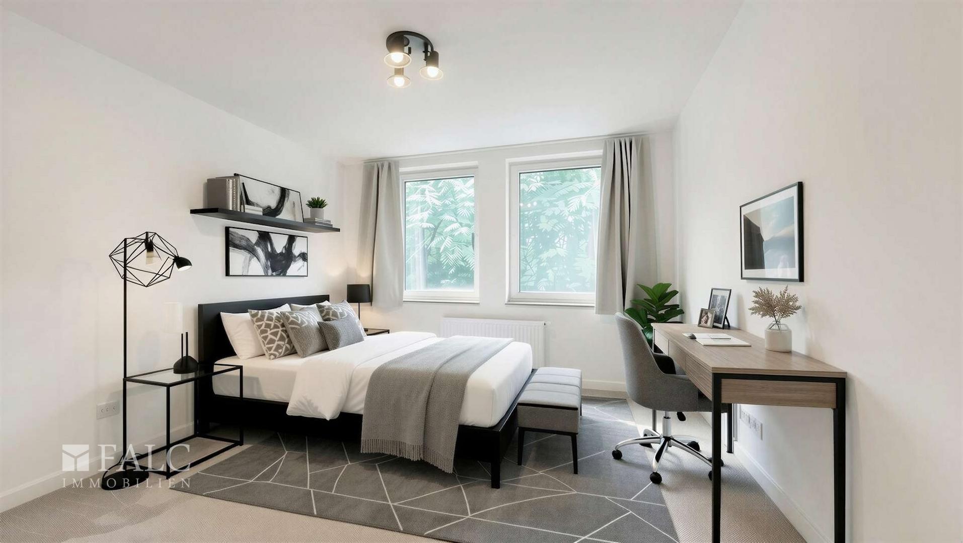 Schlafzimmer (Einrichtungsbeispiel)