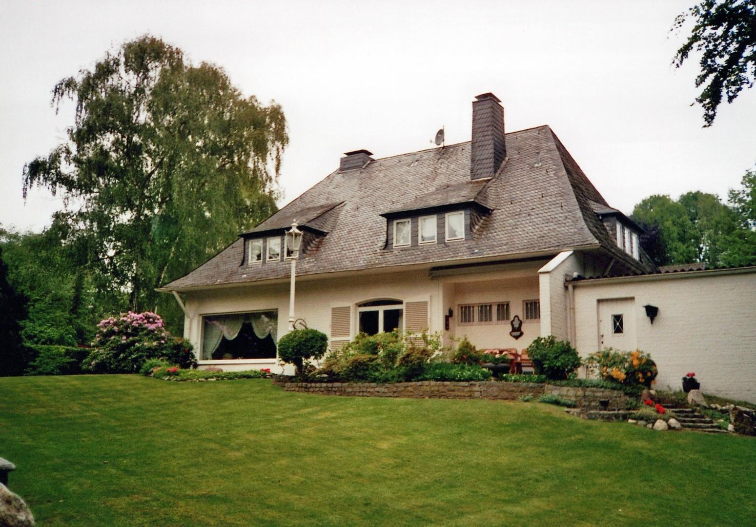 Rückseite + Garten