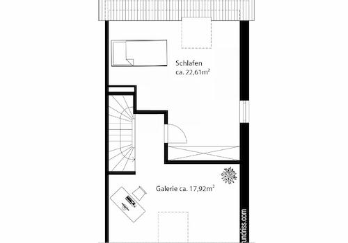 Grundriss Dachgeschoss