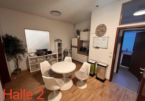 Halle 2 Pausenraum