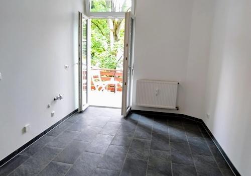 Balkonzugang Küche
