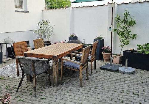 Sitzecke vor der Küche