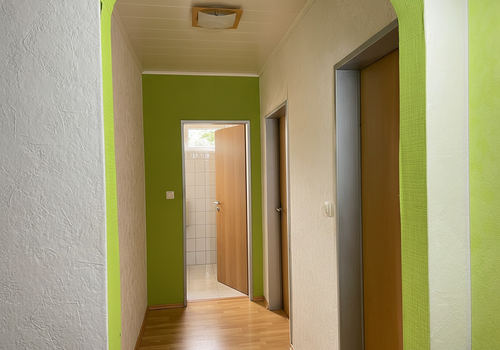 Flur EG zu Schlafzimmer & Bad