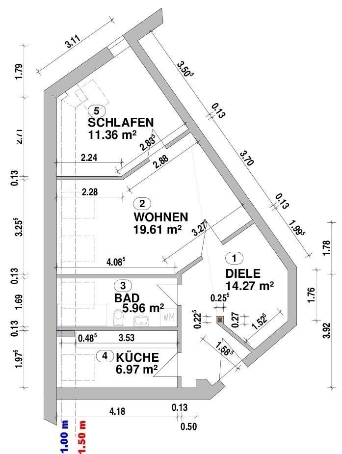Grundriss ETW