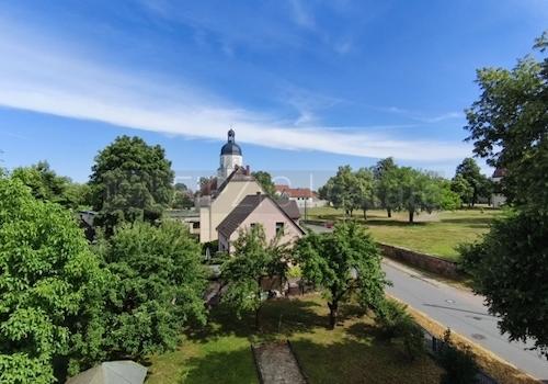 Blick aus dem Dachgeschoss Richtung Osten