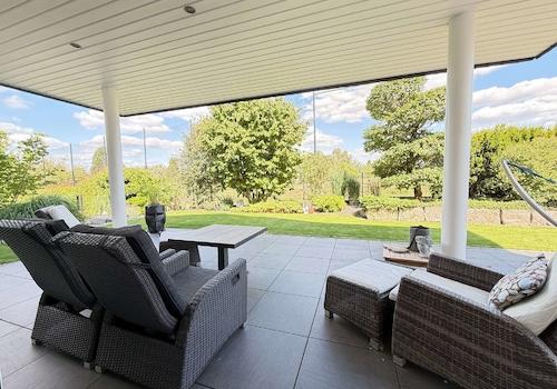 Überdachte Terrasse