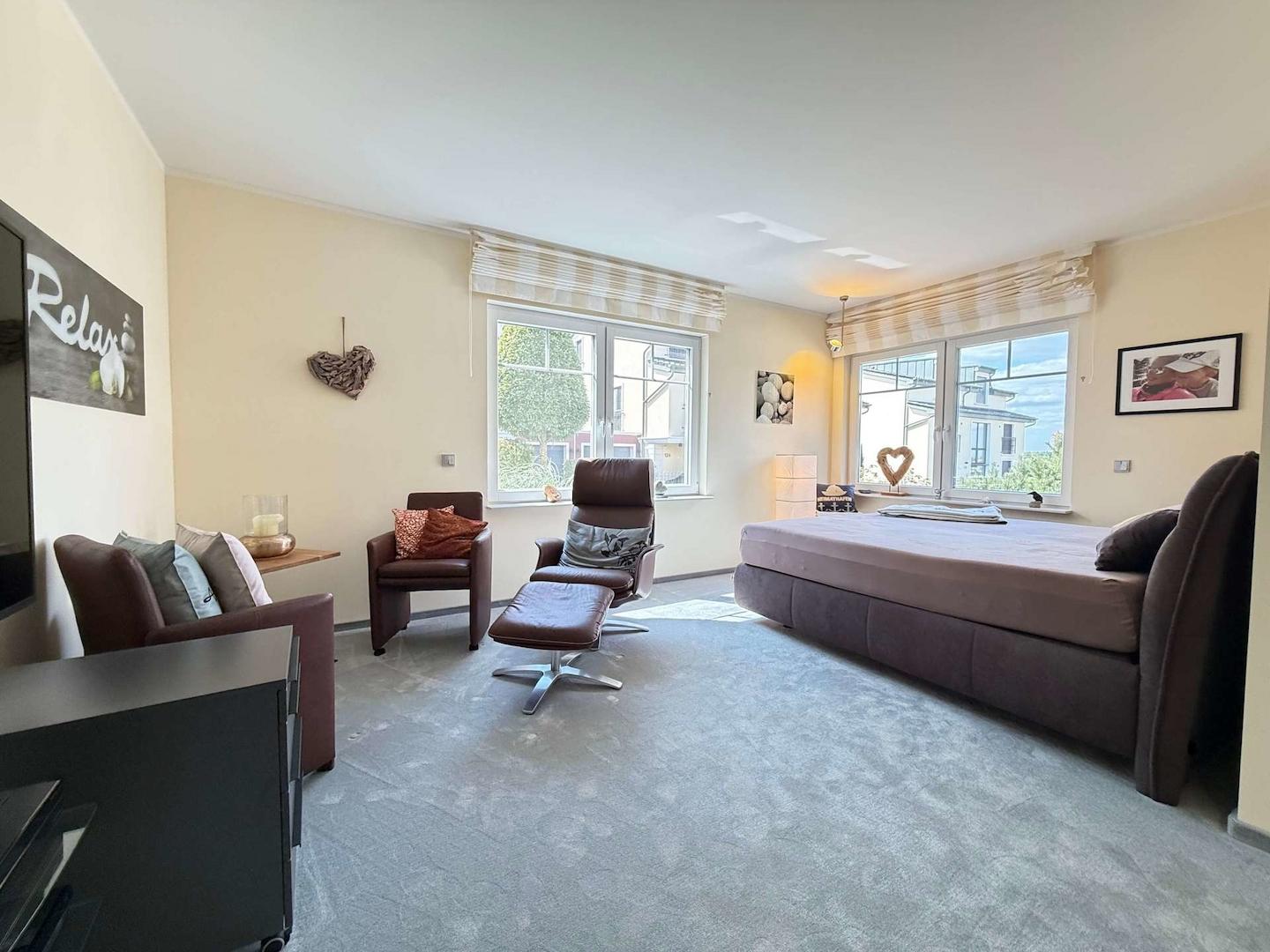Schlafzimmer/Gäste im EG