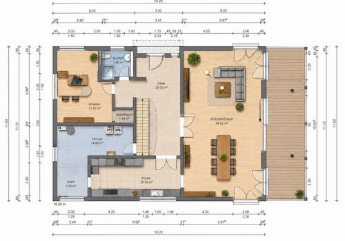 Grundriss EG