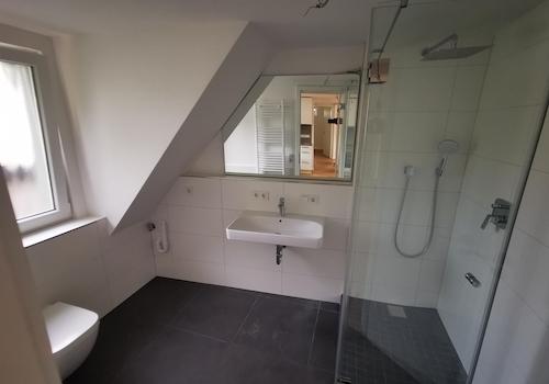 renoviertes Badezimmer