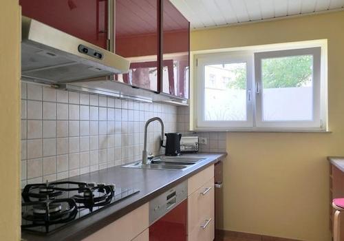 Blick zur Küchenzeile