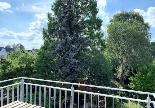Balkon im Sommer