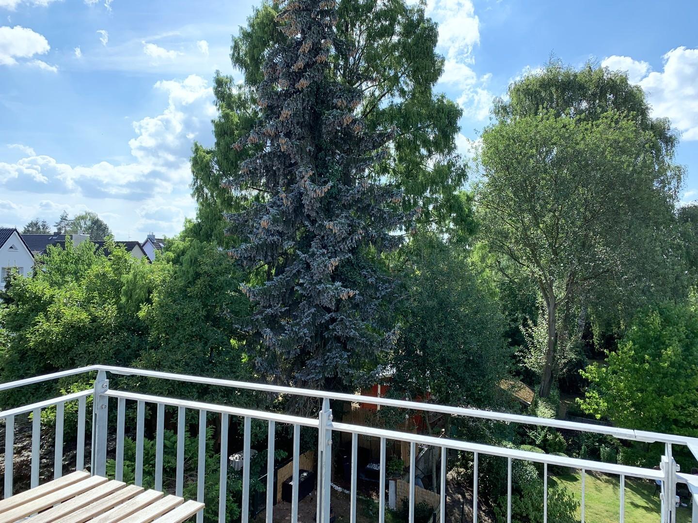Balkon im Sommer