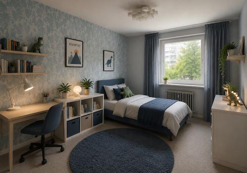 Kinderzimmer II KI-Bild