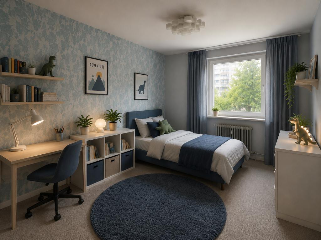 Kinderzimmer II KI-Bild