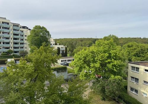 Blick vom Schlafzimmer