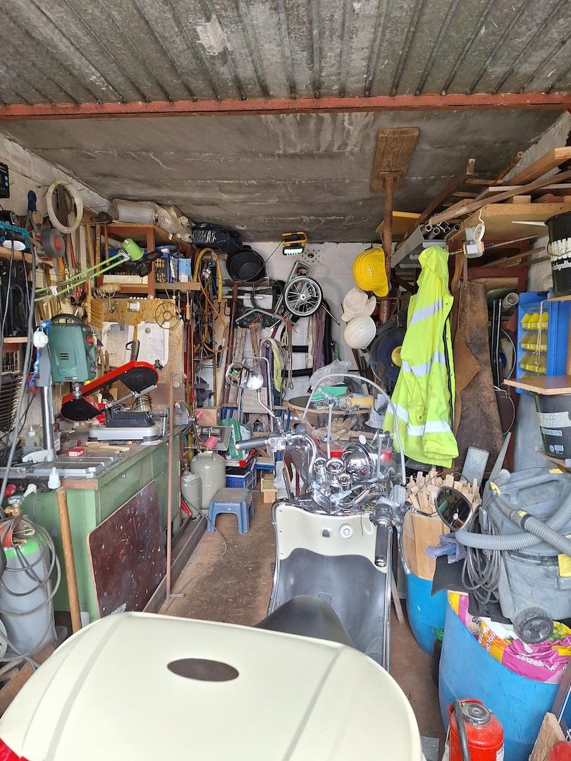 Werkstatt in der Garage