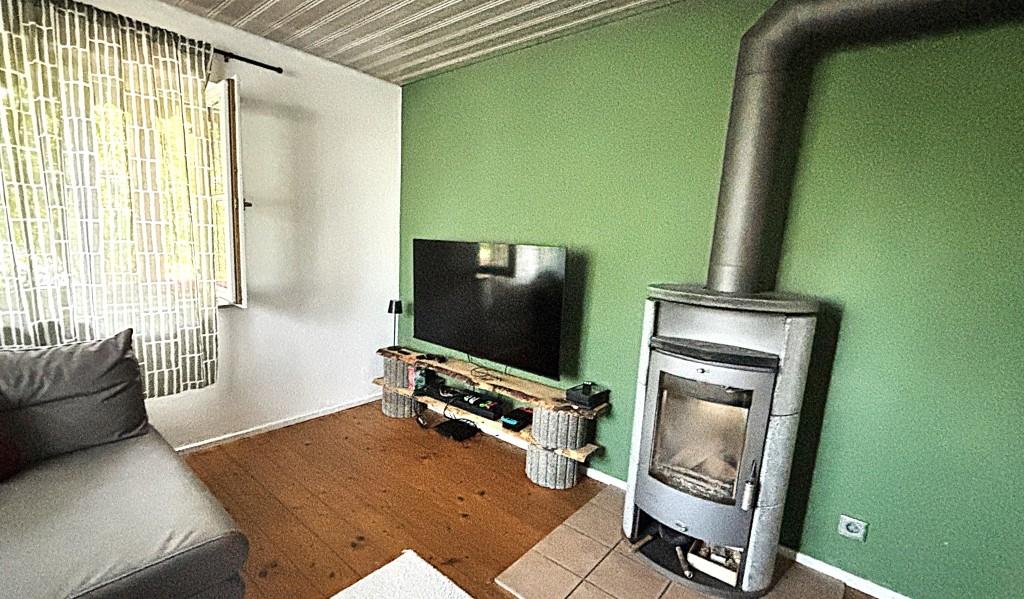 Wohnen mit Holzofen