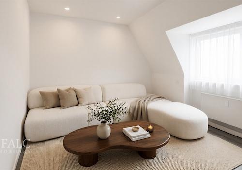 Wohnzimmer KI Design Vorschlag