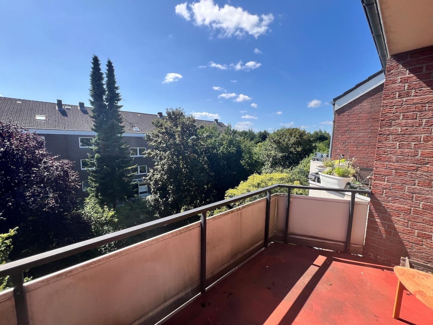 Ausblick Balkon