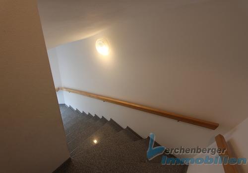 Treppe zur Wohnung