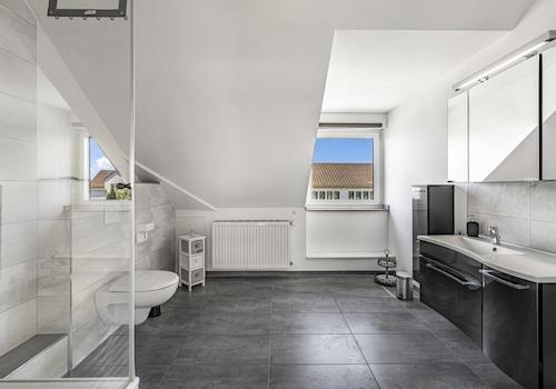 Badezimmer Dachgeschoss