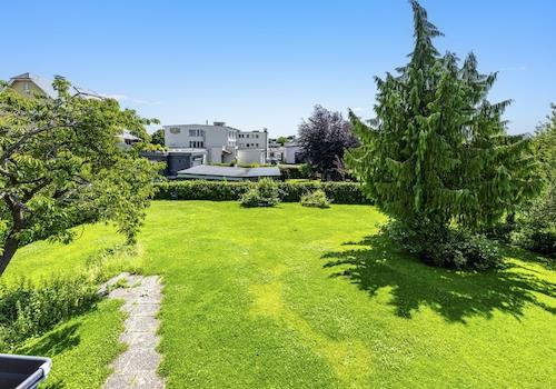Blick vom Balkon