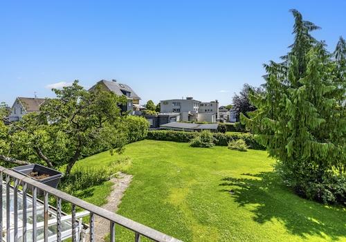 Blick vom Balkon