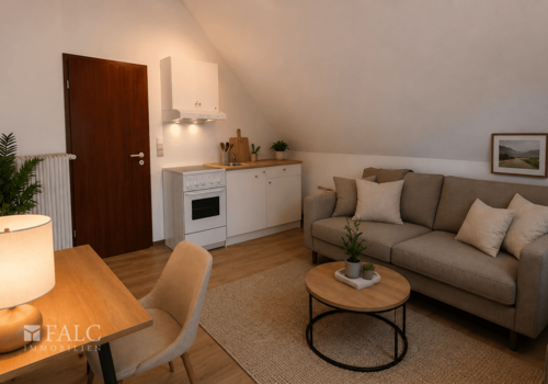 Zimmer mit Küchenzeile