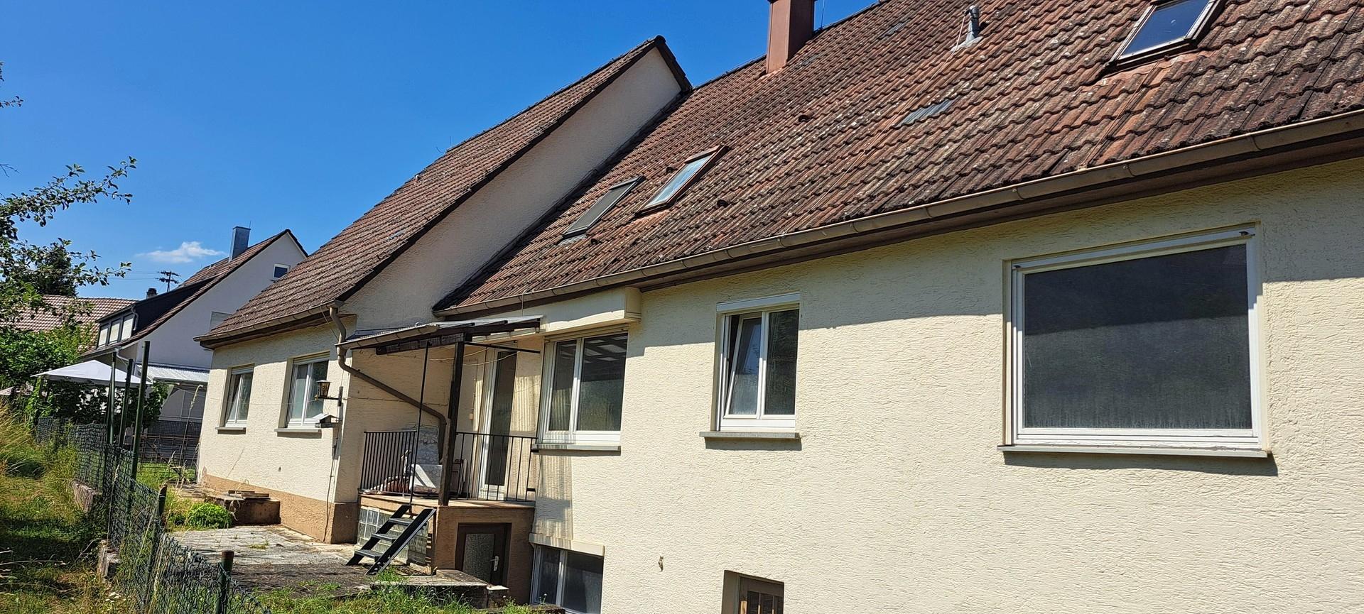 Rückseite Wohnhaus 