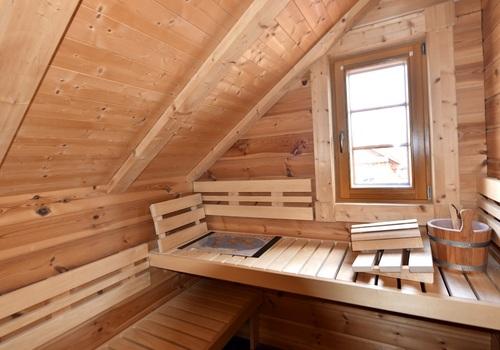 Sauna innen