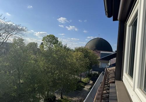 Blick aus dem Westfenster
