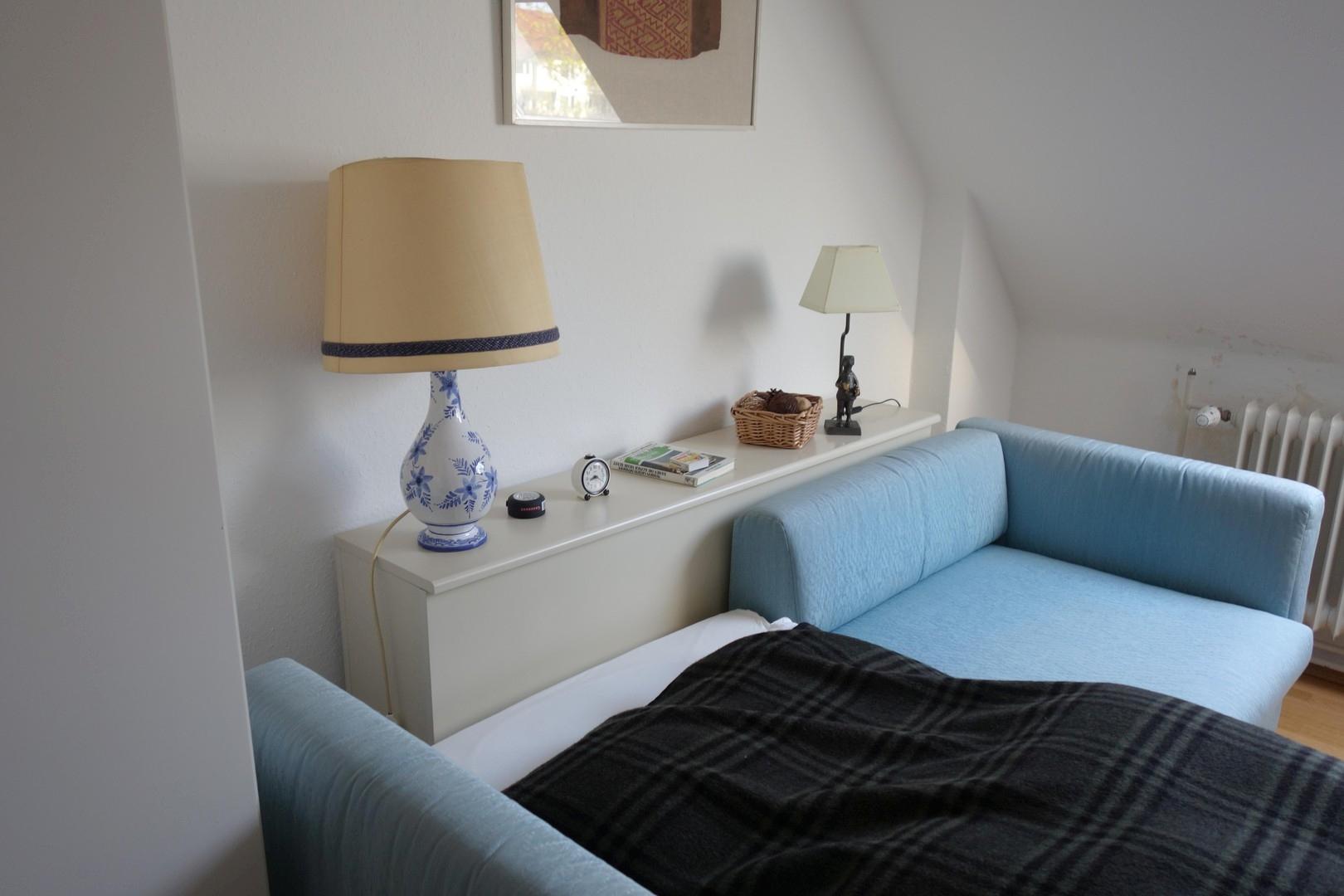 Schlafecke von Nordostzimmer