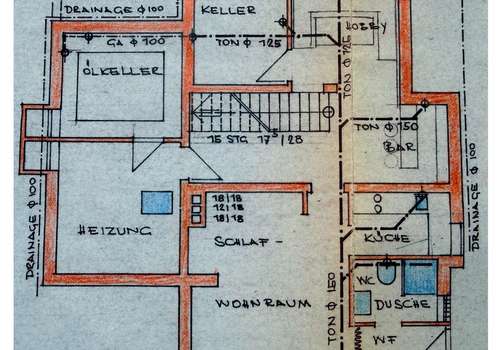 Grundriss Keller