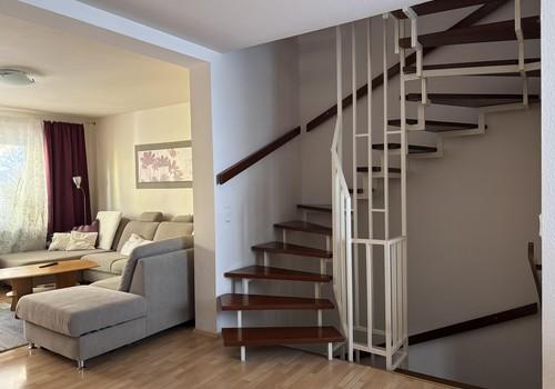 modernes offenes Treppenhaus
