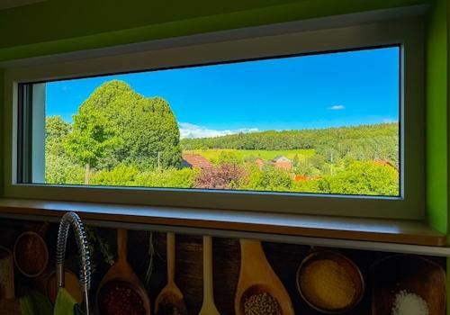 Ausblick von Küche