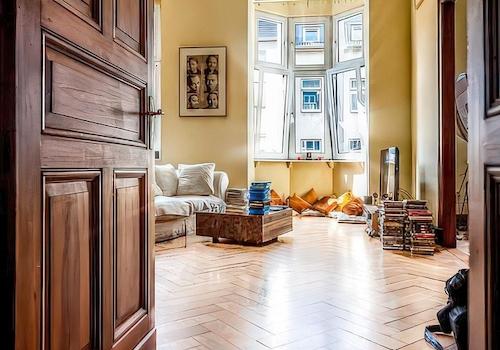 Blick in´s Wohnzimmer