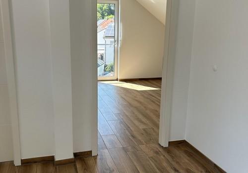 Blick ins Elternschlafzimmer