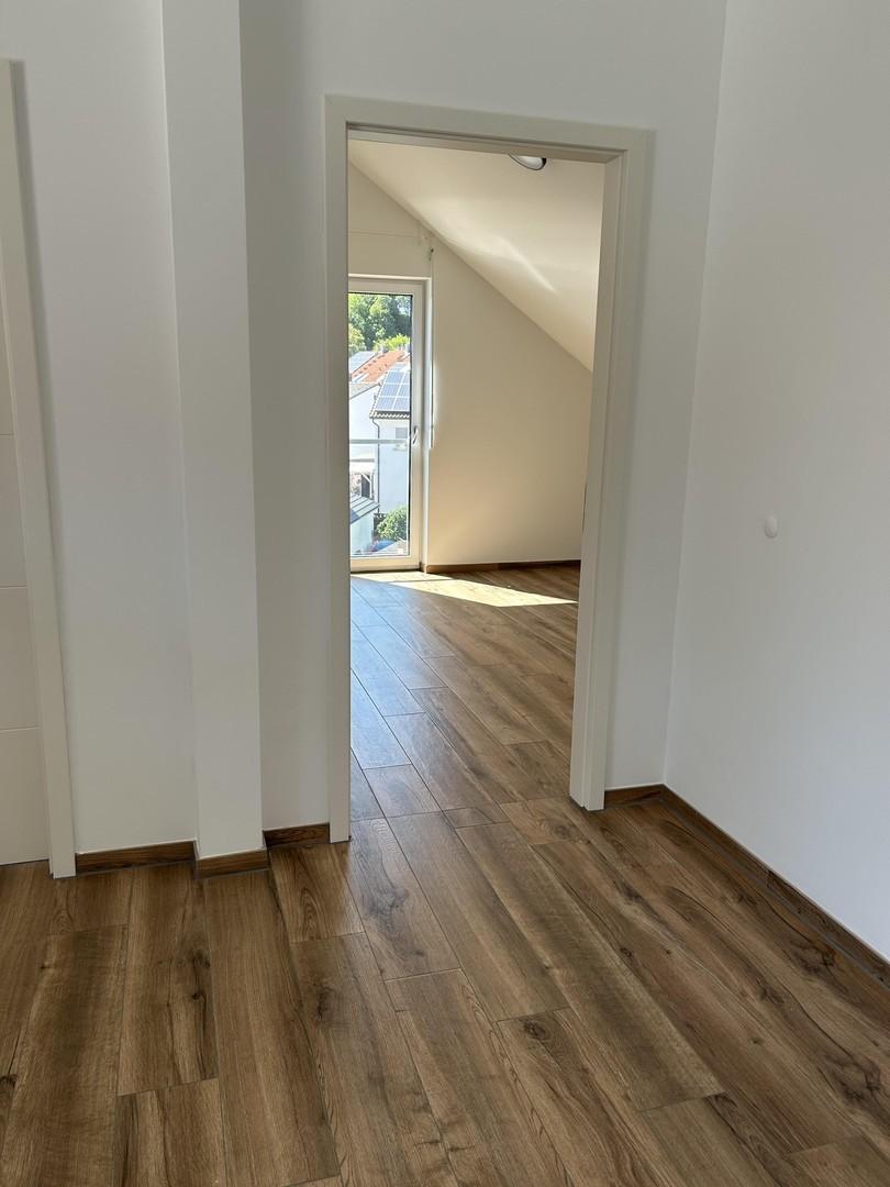 Blick ins Elternschlafzimmer