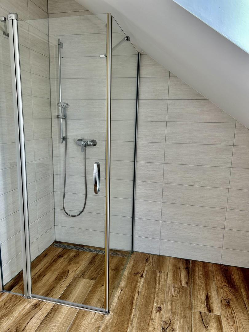 Dusche im Tageslichtbad