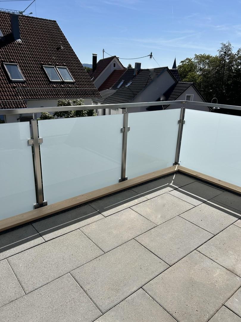 Großer Balkon