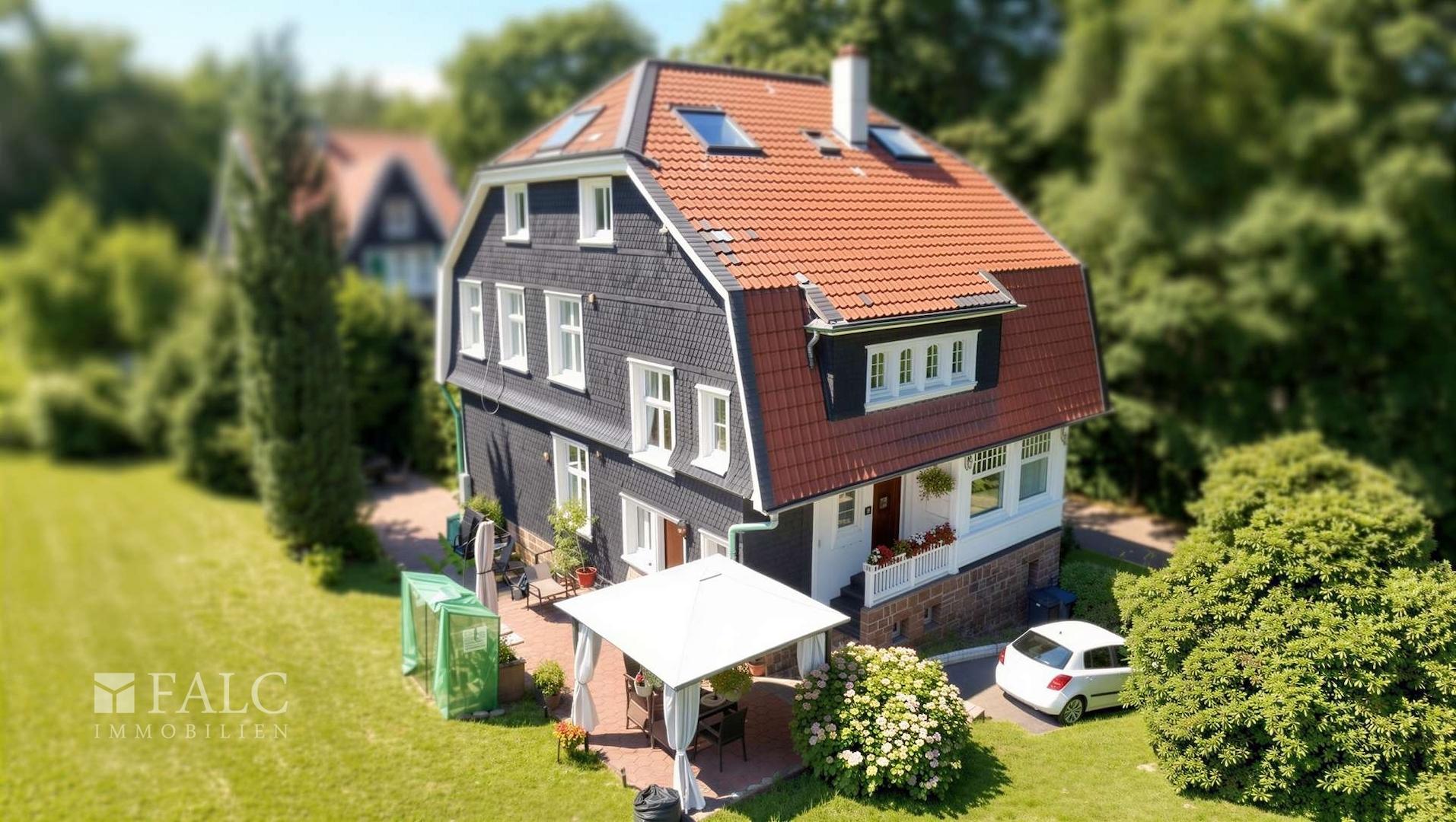Rückseite Haus