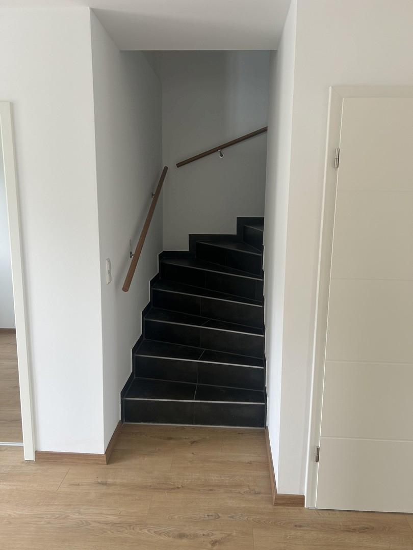 Treppe zum DG