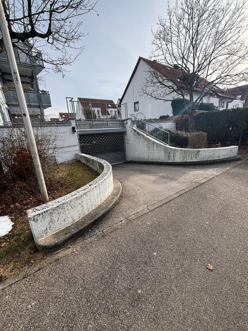 Zufahrt zur Tiefgarage