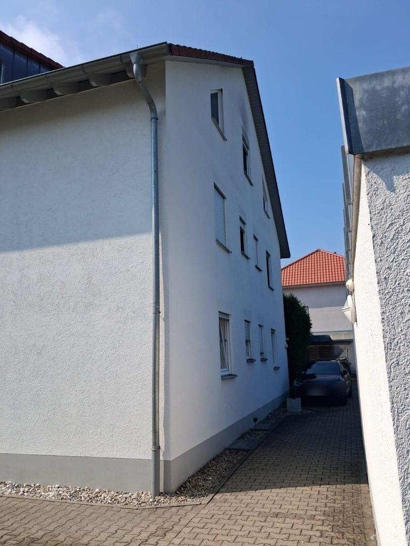 Hausansicht Zugang zum Eingang