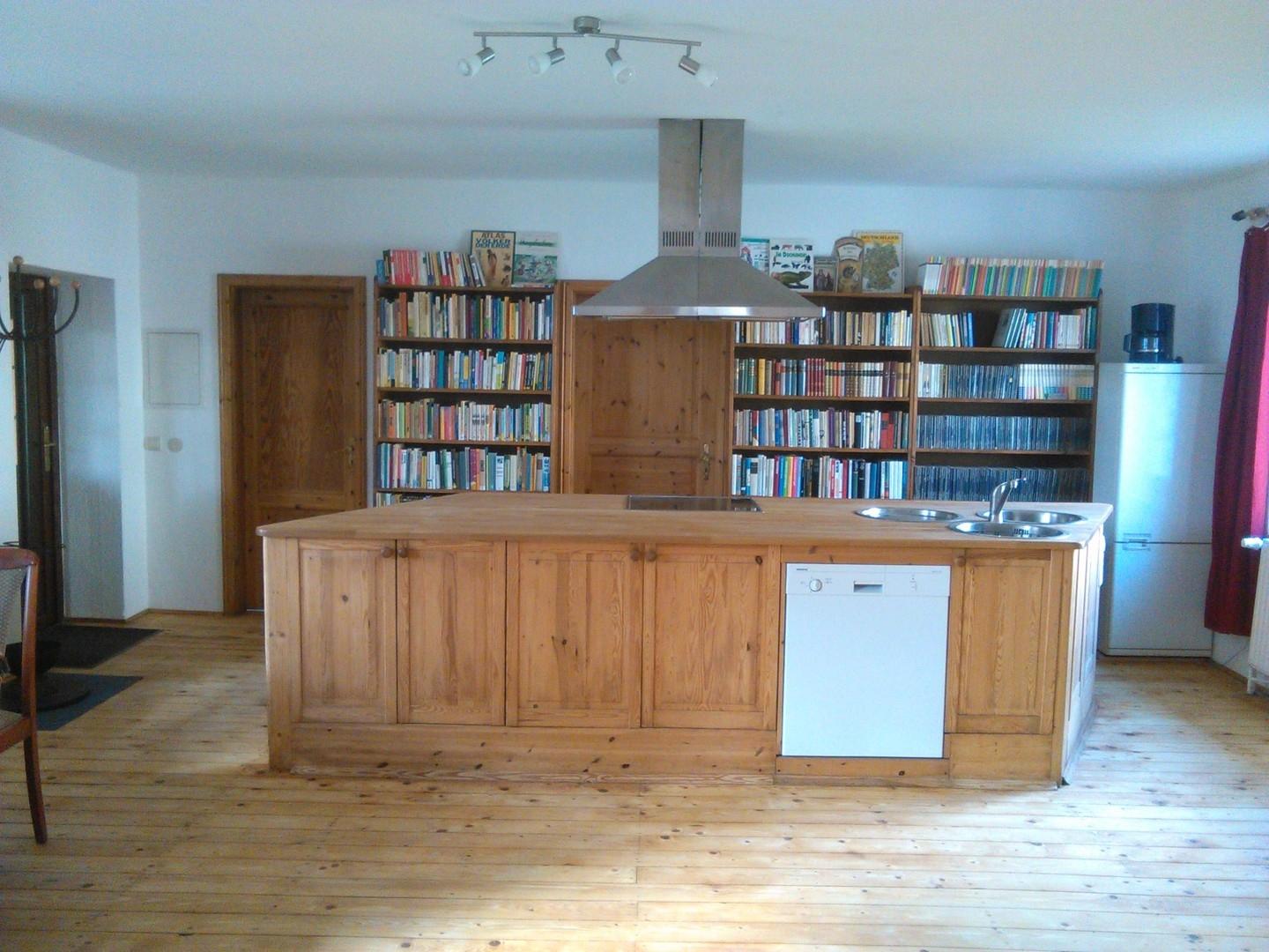 Wohnung 1 mit Küchentresen 