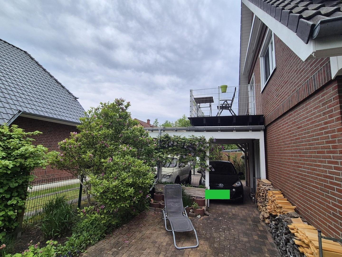 Doppelcarport mit Dachterrasse