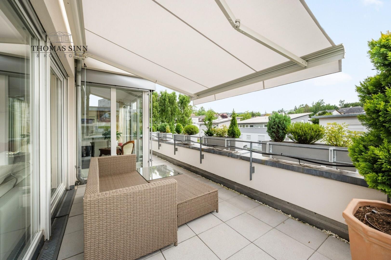 Terrasse Wohn-/Esszimmer